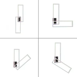 LED Deckenleuchte, dimmbar, Fernbedienung, Schlafzimmer,