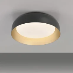 LED Deckenleuchte D=40 schwarz dimmbar per Fernbedienung CCT