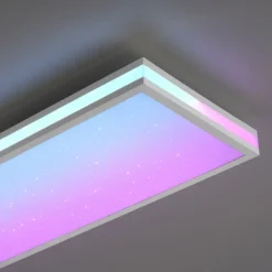 LED-Deckenleuchte, Farbwechsel, Fernbedienung, dimmbar