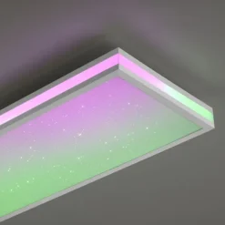 LED-Deckenleuchte, Farbwechsel, Fernbedienung, dimmbar