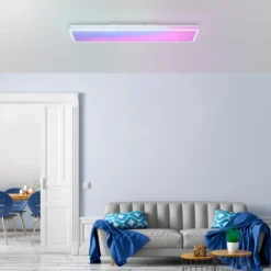 LED-Deckenleuchte, Farbwechsel, Fernbedienung, dimmbar