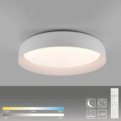 LED Deckenleuchte Fernbedienung weiß D=57cm dimmbar Memoryfunktion