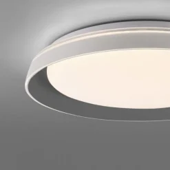 LED Deckenleuchte grau D=43cm dimmbar Switchmo Memoryfunktion