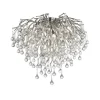 LED Deckenleuchte ICICLE silberfarbig ICICLE Lichtspiel
