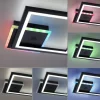 LED Deckenleuchte Lautsprecher Bluetooth schwarz Rainbow RGB