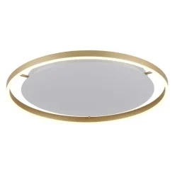 LED Deckenleuchte messing matt rund Ø60cm dimmbar Switchmo warmweiß