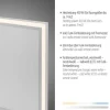 LED Deckenleuchte mit Infarot Heizung eckig weiß Fernbedienung