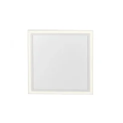LED Deckenleuchte mit Infarot Heizung eckig weiß Fernbedienung