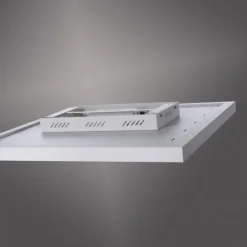 LED Deckenleuchte mit Infarot Heizung eckig weiß Fernbedienung