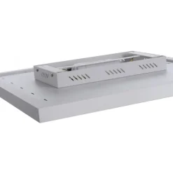 LED Deckenleuchte mit Infarot Heizung eckig weiß Fernbedienung