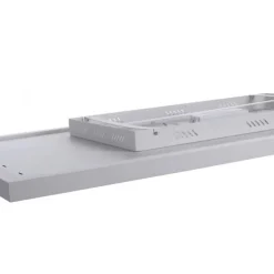 LED Deckenleuchte mit Infarot Heizung reckteckig weiß Fernbedienung