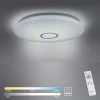 LED Deckenleuchte, Nachthimmel Optik, dimmbar, rund, Fernbedienung, modern