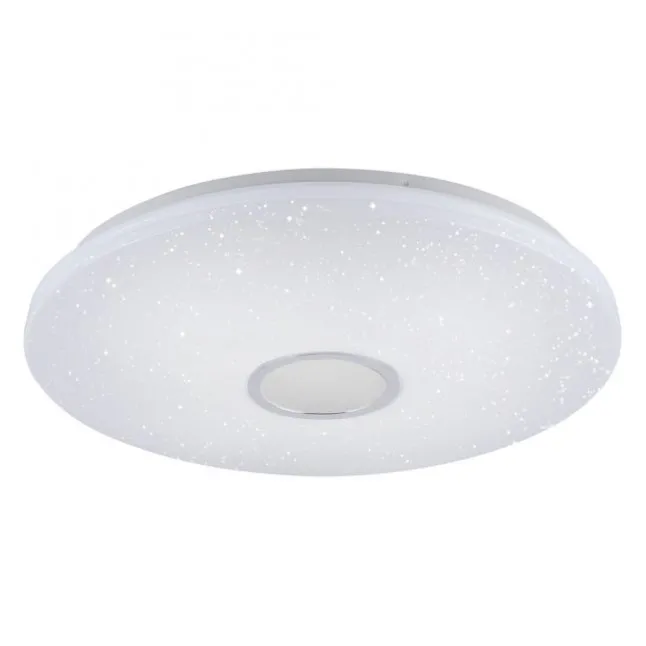 LED Deckenleuchte, Nachthimmel Optik, dimmbar, rund, Fernbedienung, modern