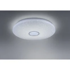 LED Deckenleuchte, Nachthimmel Optik, dimmbar, rund, Fernbedienung, modern