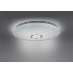 LED Deckenleuchte, Nachthimmel Optik, dimmbar, rund, Fernbedienung, modern