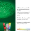 LED Deckenleuchte, Naomi, Stoffschirm, weiß, Ø75cm
