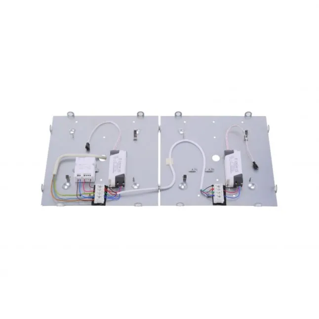 LED-Deckenleuchte passender Satellite bzw. Erweiterungspanel in aluminiumfarben