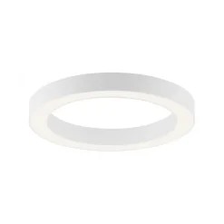 LED Deckenleuchte PURE Lines round snow, dimmbar