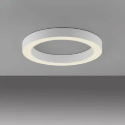 LED Deckenleuchte PURE Lines round snow, dimmbar