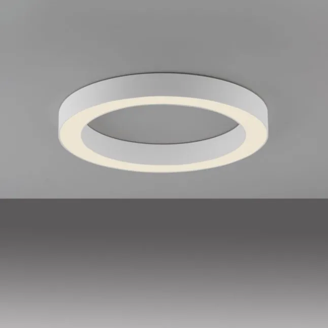 LED Deckenleuchte PURE Lines round snow, dimmbar