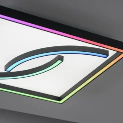 LED Deckenleuchte quadratisch Lichtszenen dimmbar Memoryfunktion
