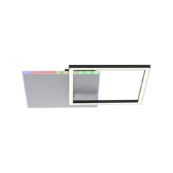 LED Deckenleuchte quadratisch aluminium CCT dimmbar Rainbow RGB