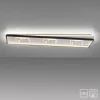 LED Deckenleuchte rechteckig schwarz weiß schaltbar warmweiß Licht