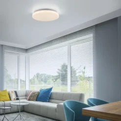 LED Deckenleuchte rund D=22cm weiß warmweiß 3000K