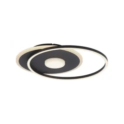 LED Deckenleuchte rund Switchmo schwarz 3 Stufen Dimmung modern