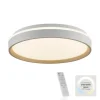 LED Deckenleuchte sandfarben, CCT Fernbedienung