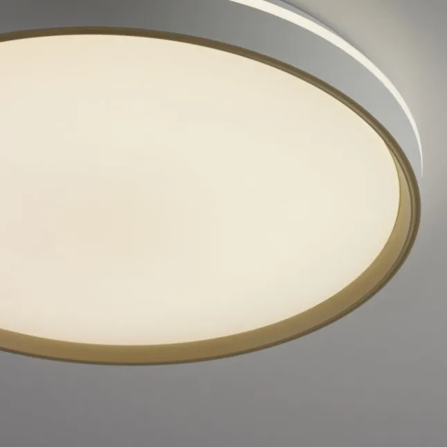 LED Deckenleuchte sandfarben, warmweiß - kaltweiß dimmbar