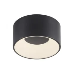 LED Deckenleuchte schwarz D=16cm dimmbar SymplyDim Spot