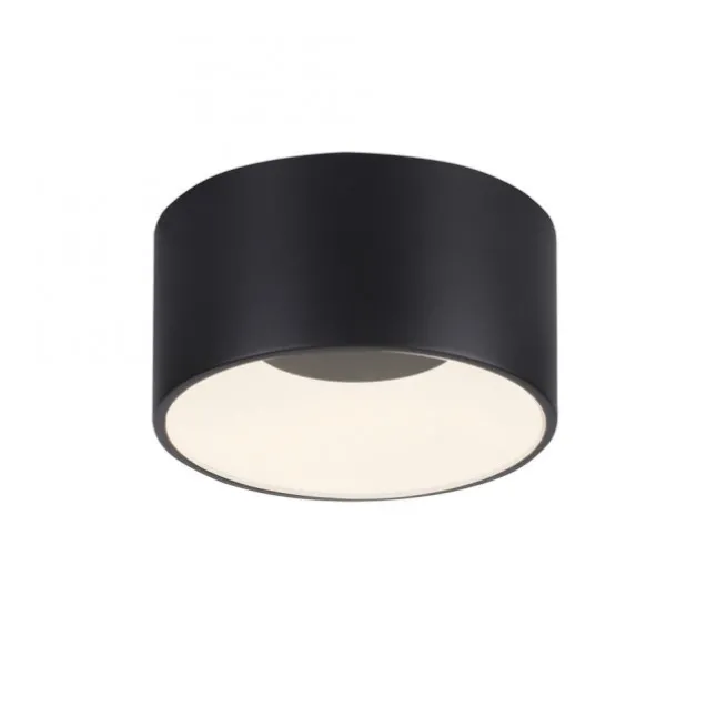 LED Deckenleuchte schwarz D=16cm dimmbar SymplyDim Spot