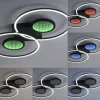 LED Deckenleuchte schwarz Effekte RGB Rainbow CCT dimmbar Fernbedienung