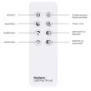 LED Deckenleuchte, schwarz, modern, Farbsteuerung, dimmbar, Fernbedienung