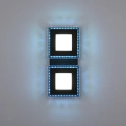 LED Deckenleuchte schwarz RGB Memoryfunktion CCT dimmbar steuerbar