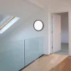 LED Deckenleuchte, schwarz, rund, dimmbar, Memory Funktion