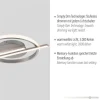 LED Deckenleuchte silber Simply Dimm Technik Memoryfunktion