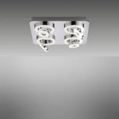 LED-Deckenleuchte, Smart-Home, Lichtfarbsteuerung, Farbwechsel, dimmbar