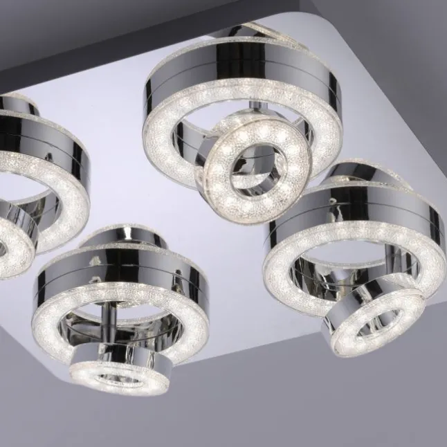 LED-Deckenleuchte, Smart-Home, Lichtfarbsteuerung, Farbwechsel, dimmbar
