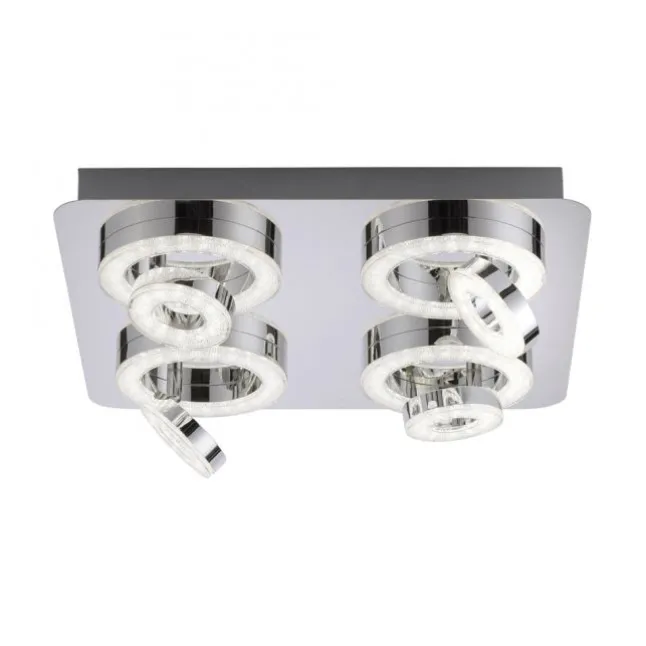 LED-Deckenleuchte, Smart-Home, Lichtfarbsteuerung, Farbwechsel, dimmbar