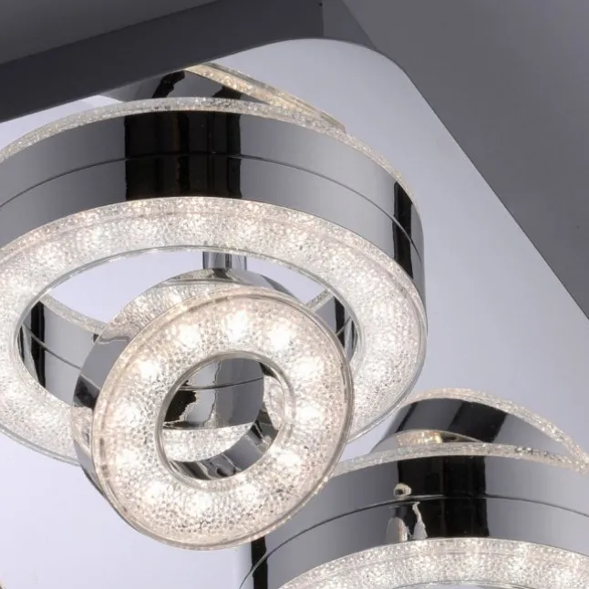LED-Deckenleuchte, Smart-Home, Lichtfarbsteuerung, Farbwechsel, dimmbar
