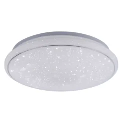 LED-Deckenleuchte, Smart Home fähig, RGB+W, Kristalloptik, Fernbedienung, CCT