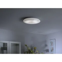 LED Deckenleuchte, Smart Home fähig, RGB+W, Fernbedienung, Sternenhimmeloptik