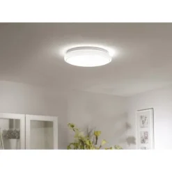 LED Deckenleuchte, Smart Home fähig, RGB+W, Fernbedienung, Sternenhimmeloptik