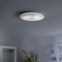 LED Deckenleuchte, Smart Home fähig, RGB+W, Fernbedienung, Sternenhimmeloptik