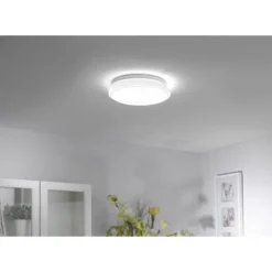 LED Deckenleuchte, Smart Home, RGB Farbwechsel, dimmbar, Lichtfarbsteuerung
