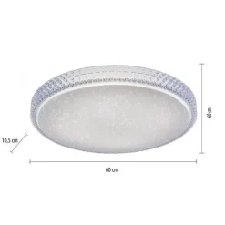 LED-Deckenleuchte, Smart Home, Lichtfarbsteuerung, Farbwechsel, dimmbar