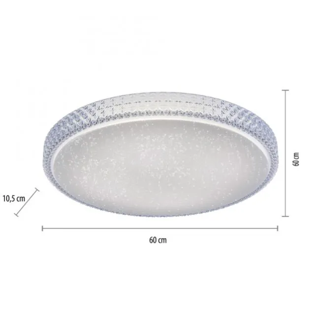 LED-Deckenleuchte, Smart Home, Lichtfarbsteuerung, Farbwechsel, dimmbar