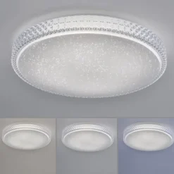 LED-Deckenleuchte, Smart Home, Lichtfarbsteuerung, Farbwechsel, dimmbar